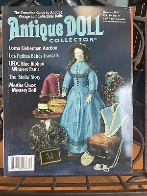 Antique Doll Collector Magazine: Volume 20 October 2017: Martha Chase Mystery • $2.25