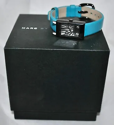 Marc By Marc Jacobs Black & White Critter Zebra Watch W/Ears In Box MBM2052 • $54