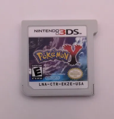 $29.99 • Buy Pokemon Y (Nintendo 3DS, 2013) Game Cartridge Only 