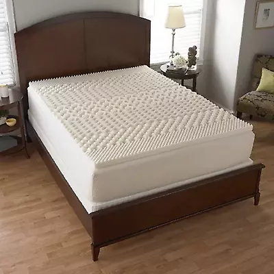 Mainstays 1.25 In. 7-Zone Foam Mattress Topper Queen • $22