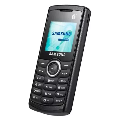 Samsung GT E2121B Black Unlocked Mobile Phone Good Condition • £7.99