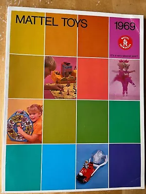 Mattel Toys  Catalog 1969 Barbie Hot Wheels Kiddles • $210