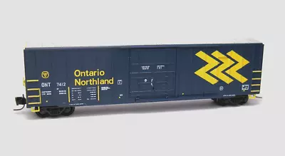 Z Scale Ontario Northland 50' Rib Side Box Car Micro-Trains MTL #511 00 262 • $29.94