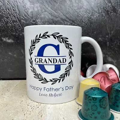 Fathers Day Mug Personalised Fathers Day Gift - Gift For Grandad Poppy Nonno Opa • $24