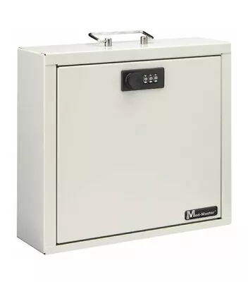 Med-Master Standard Steel Medication Case Locking Medication Drug Safe Cabinet. • $28.50