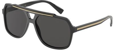 $294.80 • Buy Dolce & Gabbana DG 4388 Black/Grey 60/15/145 Men Sunglasses