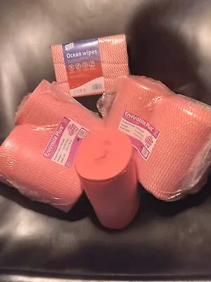 £49.92 • Buy Envirolite Plus Red Cleaning Cloths (5x 250 Sheets) + A Pack 50x Ocean Wipes **