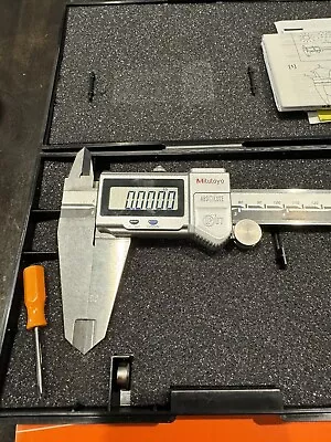 MITUTOYO 12  Digimatic Digital Caliper 500-754-10 IP67 Great Condition • $300