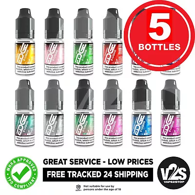 Edge E Liquid 5x10ml 5 Bottles Vape Liquid Vape Juice  FREE TRACKED 24 SHIPPING • £8.99