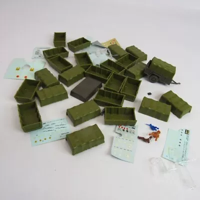 Plastic Model Lot Of Military Cargo Hauler Canopy Collection Army Green • $3.05