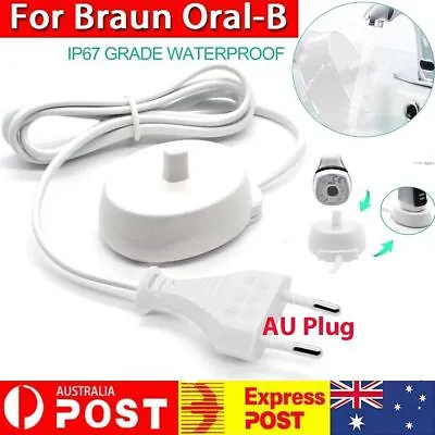 1-2x Toothbrush Dock Charger Base For BRAUN ORAL-B 3757 4729 OralB Model AU Plug • $8.54