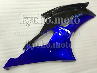 $189.90 • Buy Right Side Fairing Plastic Fit For YZF R6 2008-2016 Injection Gloss Black Blue 