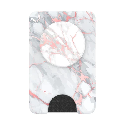 $59.95 • Buy PopSockets Popwallet+ MagSafe Phone Card Hold Wallet Grip Mount Rose Gold Marble