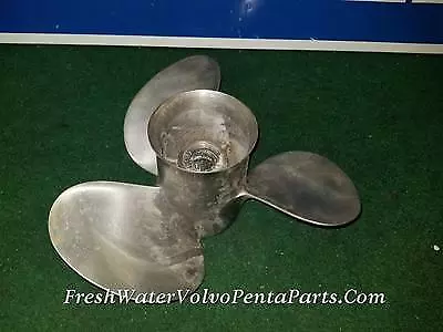 Volvo Penta 15 1/4 X 17 Stainless Steel Prop 852086 3 Blade Left Hand Rotation • $375