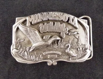 Minnesota Wildlife THE GOOSE Commemorative Belt Buckle 1989 #642/1000 • $20