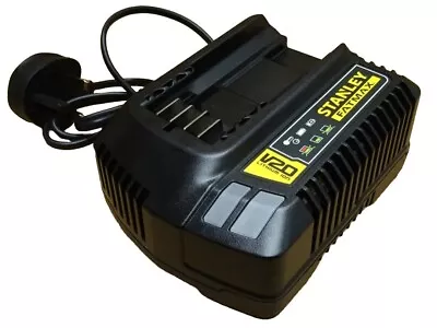 18v Volt Stanley FatMax V20 SFMCB12 Lithium Ion Battery Charger • £29.95