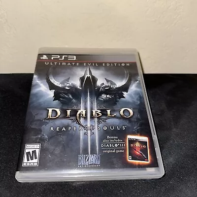 Diablo 3 Reaper Of Souls Ultimate Evil Edition PlayStation 3 PS3 CIB • $15.38