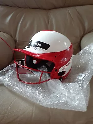 Rip-It Softball Helmet.  New W Labels  Scarlet Red • $49.99