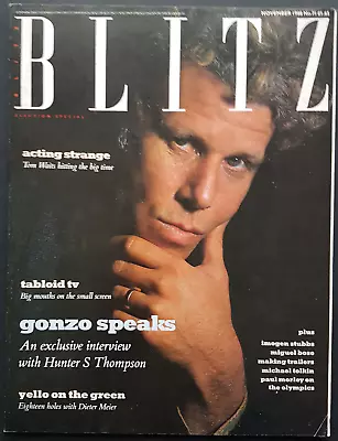 Blitz Magazine #71 Nov 1988 - Hunter S Thompson Interview Imogen Stubbs Yello • £19.95