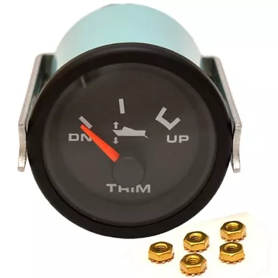 Teleflex Boat Mercury Trim Gauge 68284 | Black 2 Inch • $19.05