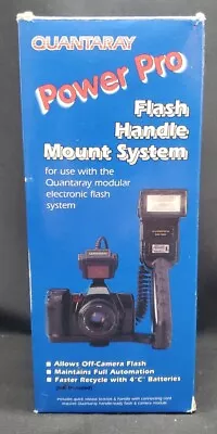 Quantaray Power Pro Flash Handle Mount System For Pentax Nikon Minolta Canon • $35