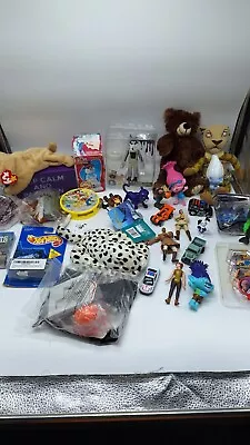 Mixed Action Figure Lot Hot Wheels Star Wars Trolls Space Jam +more #sm1 • $14.21