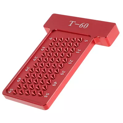 1pc Woodworking Hole Positioning Ruler T Square Ruler T- Type Ruler • $14.53