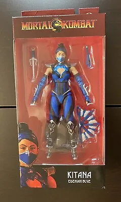 McFarlane Kitana Mortal Kombat One Figure Blue New Sealed Edenian Figure  • $35