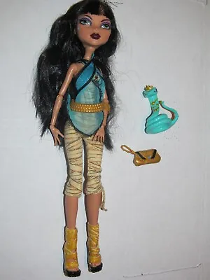 Monster High Cleo De Nile Doll Mattel Pet Purse Wave 1 G1 Classic B • $80