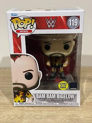 WWE - Bam Bam Bigelow Glow US Exclusive Pop! Vinyl. • $21.99