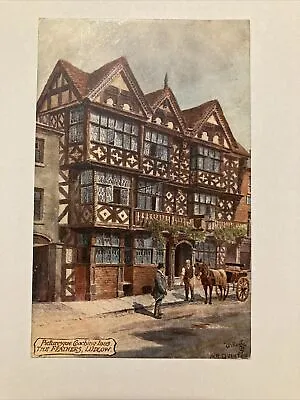 The Feathers Ludlow Picturesque Coaching Inns Postcard Tucks Oilette Posted 1909 • £0.99