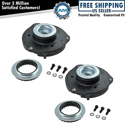 Front Upper Strut Mount Pair LH Driver & RH Passenger Sides For Volkswagen Audi • $46.01