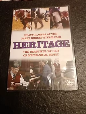 HERITAGE - Heavy Horses At The Great Dorset Steam Fair 2006 DVD In Wrapper • £1