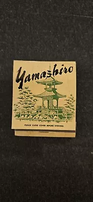 Vintage Yamashiro Hollywood Sushi Bar Match Book As Pictured • $6.40