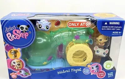 Rare 2010 Littlest Pet Shop Habitrail Playset With 3 Pets Target Exclusive NEW • $49.99
