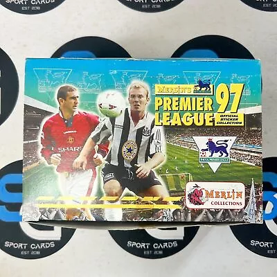 1997 Merlin’s Premier League Soccer Trading Stickers Box Beckham • £120.42