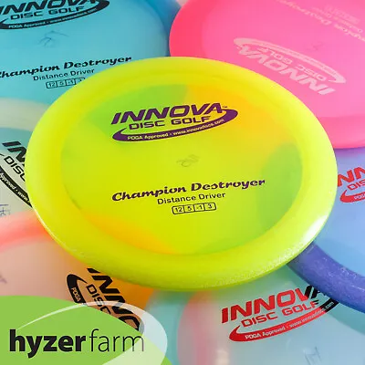 $13.95 • Buy Innova CHAMPION DESTROYER *pick Your Weight & Color* Hyzer Farm Disc Golf Driver