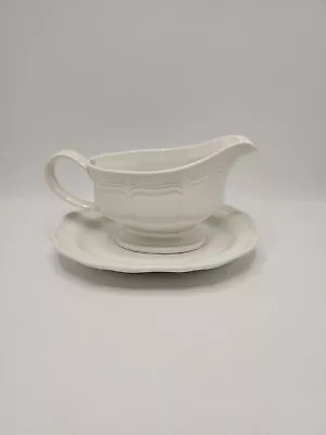 Mikasa  French Countryside  Gravy Boat And Underplate • $36