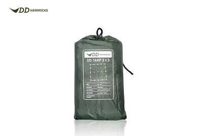 DD Tarp 3x3: Lightweight Waterproof Tough Shelter For Camping Bushcraft & Hiking • £45