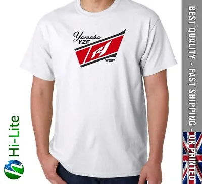 Ts117 Yamaha Yzf R1 Wgp 2012 Anniversary Style White T Shirt Great Mens Gift • £18.95