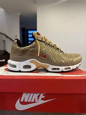 Nike Tn Air Max Plus QS 2018 Metallic Gold • $250