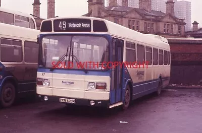 35mm Original Bus Slide Sheffield & District PCN 428M (Ex Northern General) • £3.99