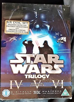 £17.99 • Buy Star Wars Trilogy DVD Box Set IV V VI (4, 5, 6) New, Sealed