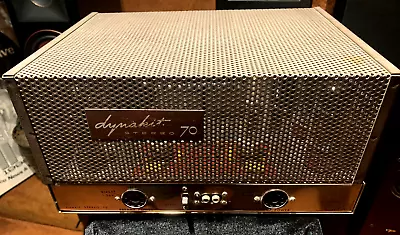 ~Vintage~ Dynaco Stereo 70 Tube Amplifier  RECAPED • $799