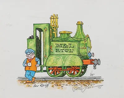 Peter Firmin Original Ivor The Engine Ink & Watercolour Illustration Artwork • £382.50