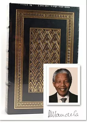 Easton Press MANDELA Long Walk Freedom Signed Limited Edition Leather Bound  • $7500