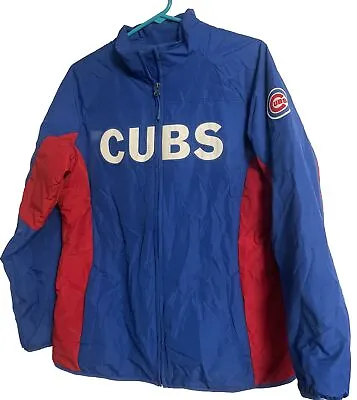 Cubs Vtg Jacket Majestic Authentic Collection Size Large Men Women • $17.20