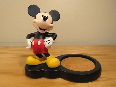 Disney Mickey Mouse Figural Coaster Coffee Mug Cup Holder Desk Office 6” Resin • $24.65