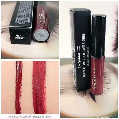 $29.99 • Buy Discontinued MAC ~ KEEP IT CURRANT ~ LiquidLast Eye-Liner! NIB 