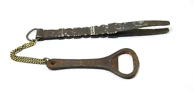 Antique Original Iron Forceps / Bottle Opener Tool Rare Collectible. G47-328 • $120.63